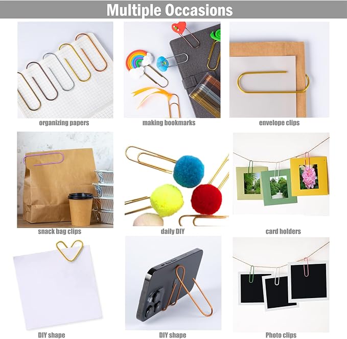 4" Inch Big Paper Clips - Image 6