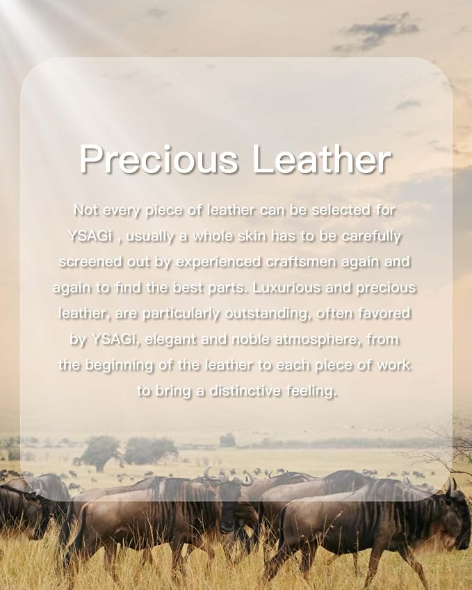 YSAGi Genuine Leather Desk Mat, 35.4"X17" Leather Desk Mat, Office Desk Pad - Image 8