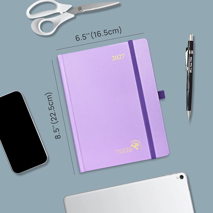 POPRUN 2027 Planner Weekly and Monthly, 6.5" x 8.75" Calendar, Jan 2027- Dec - Image 2