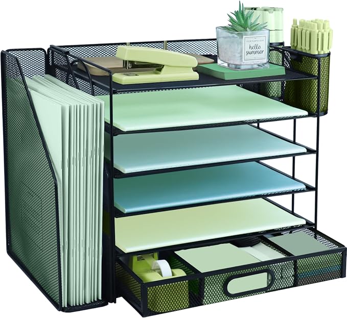 6 Tier Desk File Organiser by IOUGDSEC