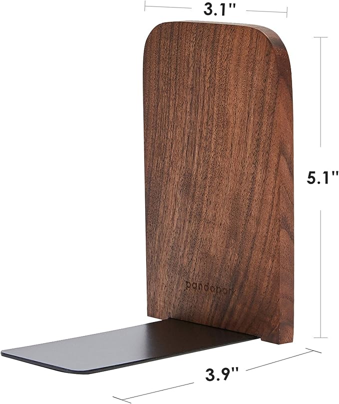 Pandapark Wood, Non-Skid Bookend - Image 2