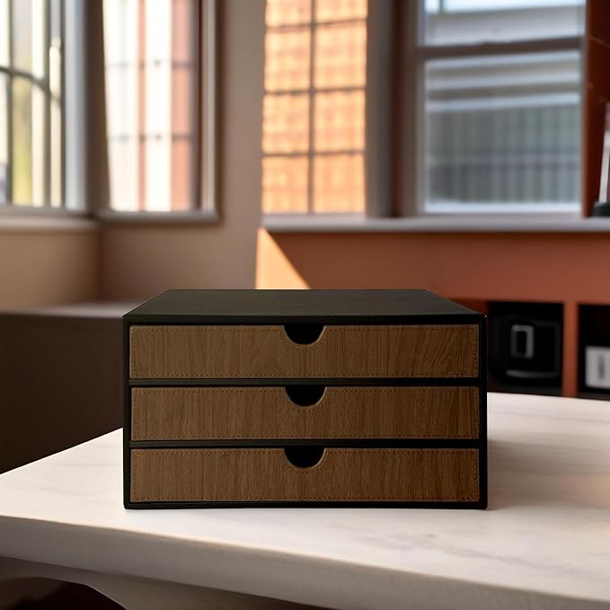UnionBasic Document Organizer, 3-Drawer File Cabinet Document Storage Box - Image 8