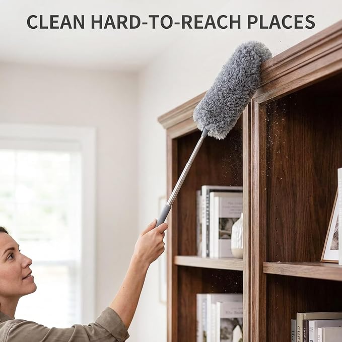2 Pack Microfiber Duster for Cleaning, Small Dusters - Image 5