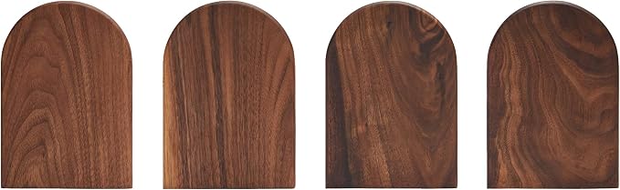 Pandapark Wood Bookends, Non-Skid Bookend - Image 9