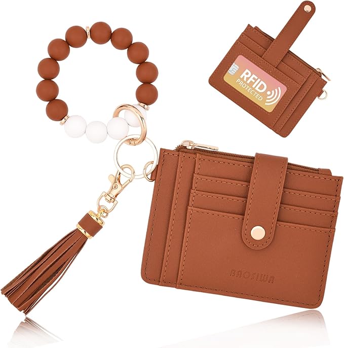 BAOSIWA Silicone Bracelet Keychain Wallet by BAOSIWA