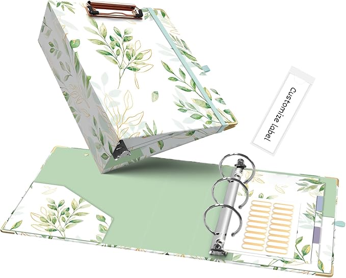 Ospelelf Small Three Ring Binder 2 Inch, by OspelelfOfficeSupplies