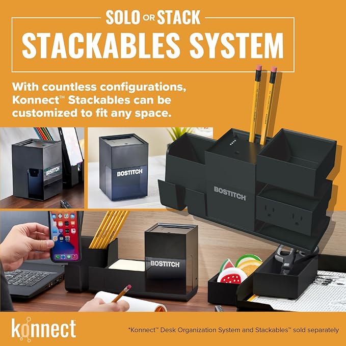 Bostitch Konnect Rechargeable Battery Pencil Sharpener - Image 4