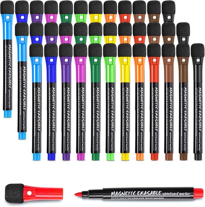 EMART Dry Erase Markers Fine Tip by EMART