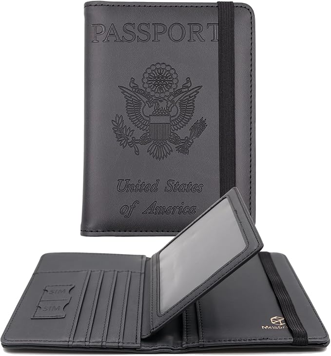 Melsbrinna Rfid Passport Holder by Melsbrinna