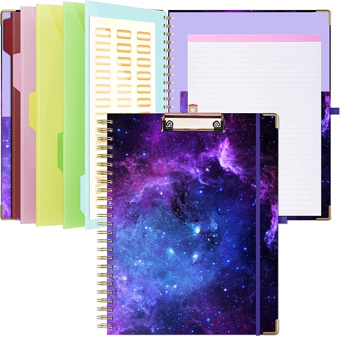 Lateefah Clipboard with Storage, File Folders with Pockets, Nursing Clipboard by Lateefah