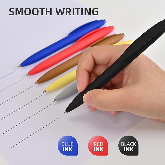 50 Pack Black Ink Pens - Image 7