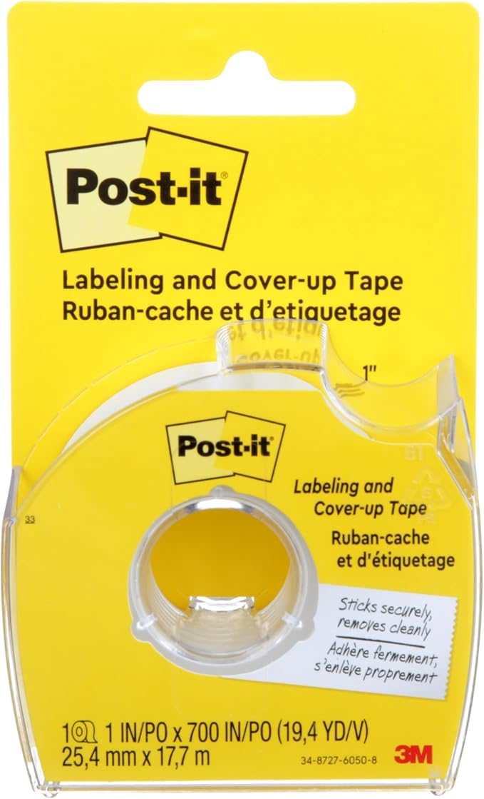 Post-it Labeling and Cover-up Tape 658, 1 in x 700 in - - Image 2