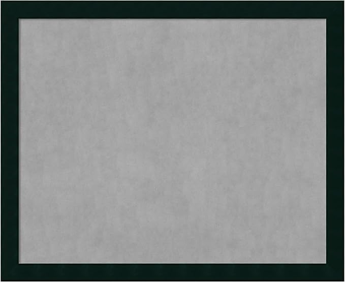 Amanti Art Black Framed Magnetic Board 36x44 X-Large Vision Board by AmantiArt