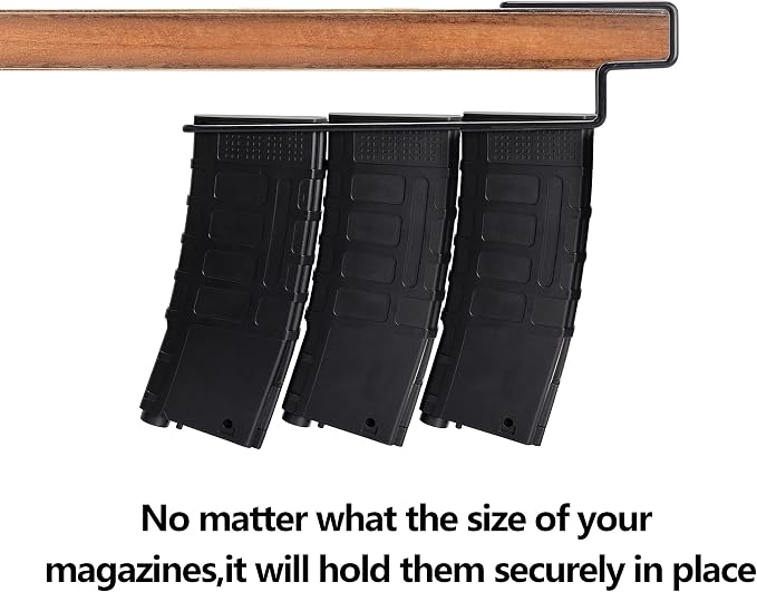 Adoreal Pistol Double-Stack Magazine Holder, Universal Pistol Magazine Storage - Image 3