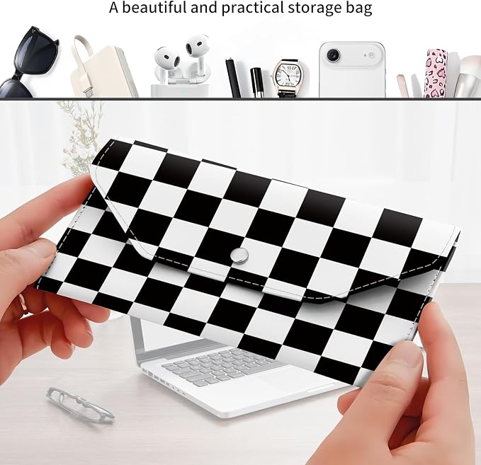 Cash Envelope Wallet Cute PU Leather Envelopes Bag - Image 3