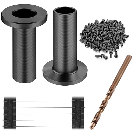 CKE 100 Pack T316 Stainless Steel Black Protector Sleeves by CKE