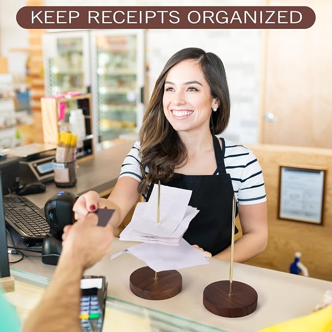 Ticket Stabber Receipt Spike for Restaurant - Image 3