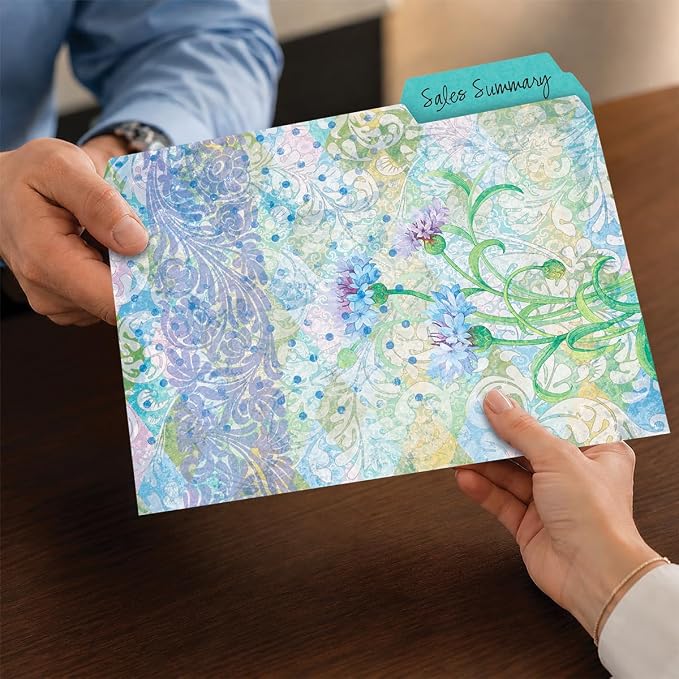 Current Floral Fun File Folders Value Pack - Image 7