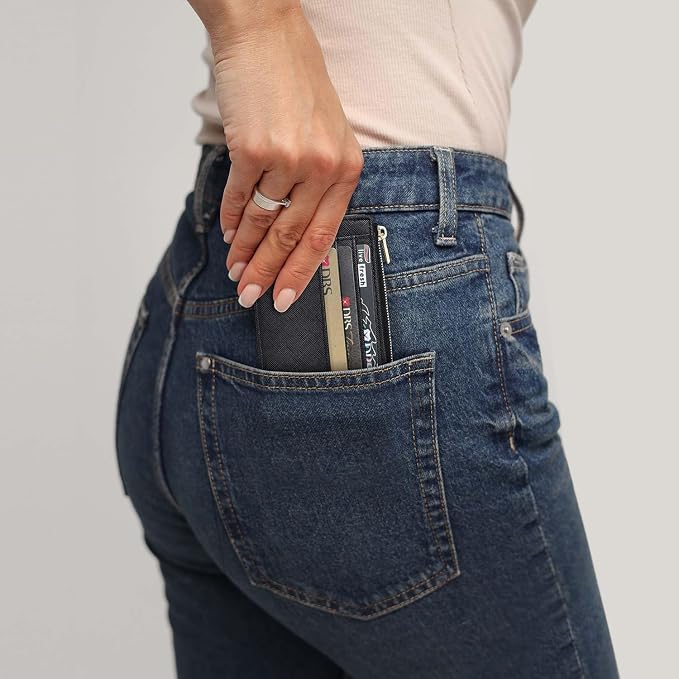 Sodsay Card Case Slim Front Pocket Wallet - Image 8