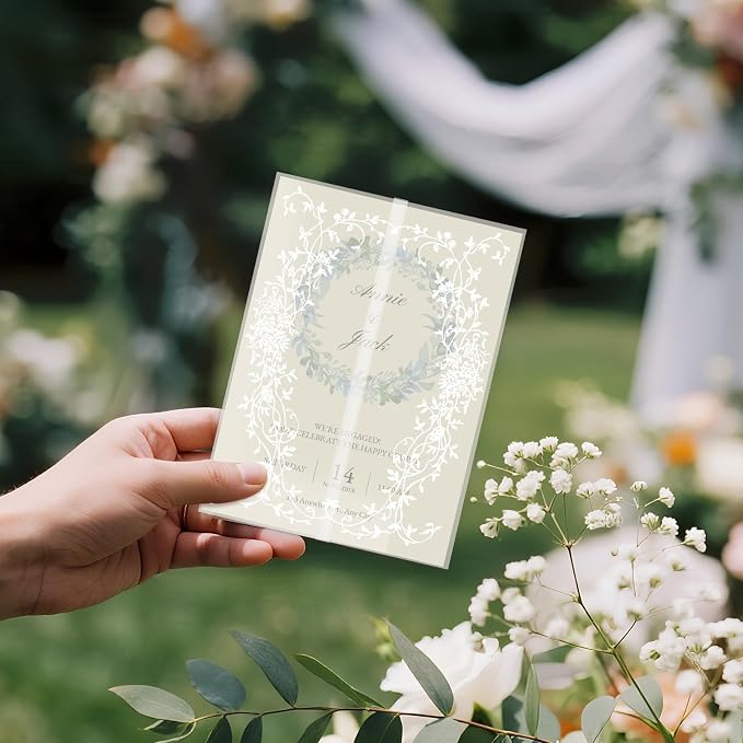 Vellum Jackets for 5x7 Envelopes for Invitations Wedding Envelopes Vellum Paper - Image 6