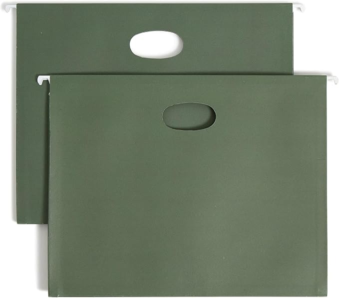 Smead Hanging File Pocket with Full-Height Gusset, 1-3/4" Expansion, Letter Size - Image 2