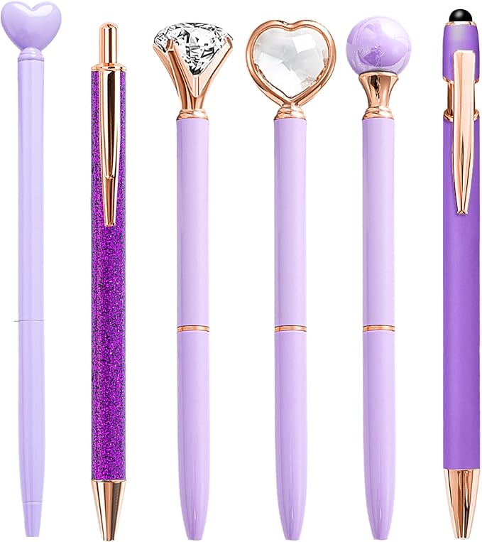 YOXMJDB Personalized Pens for Women, 1.0mm Medium Point Black Ink Pen for by YOXMJDB