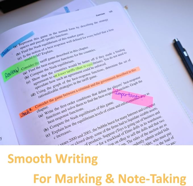 UniBright Sticky Tabs for Books, Repositionable Bible & Notebook Tabs - Image 4
