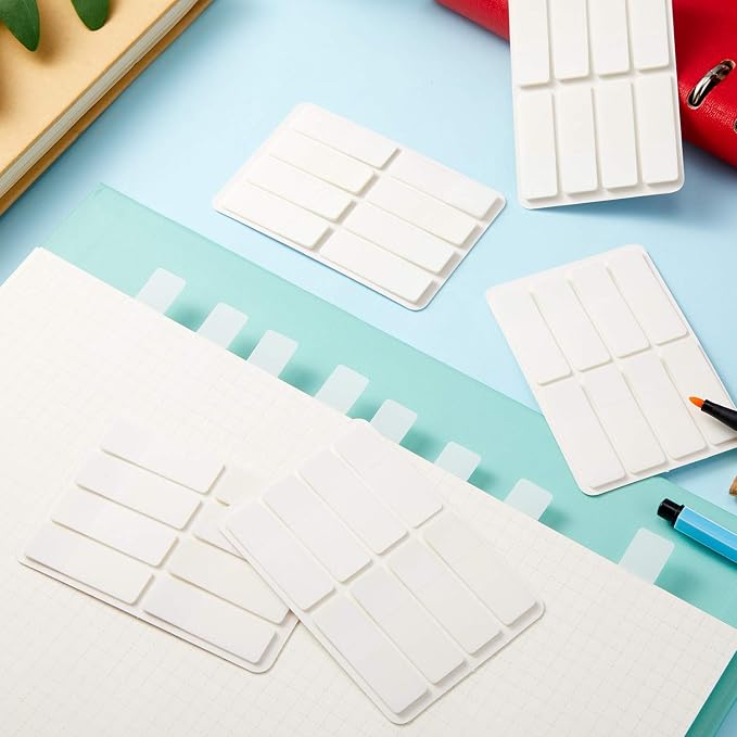 800 Pcs Sticky Index Tabs Page Marker White Sticky Tab Pop up Page Flags - Image 4
