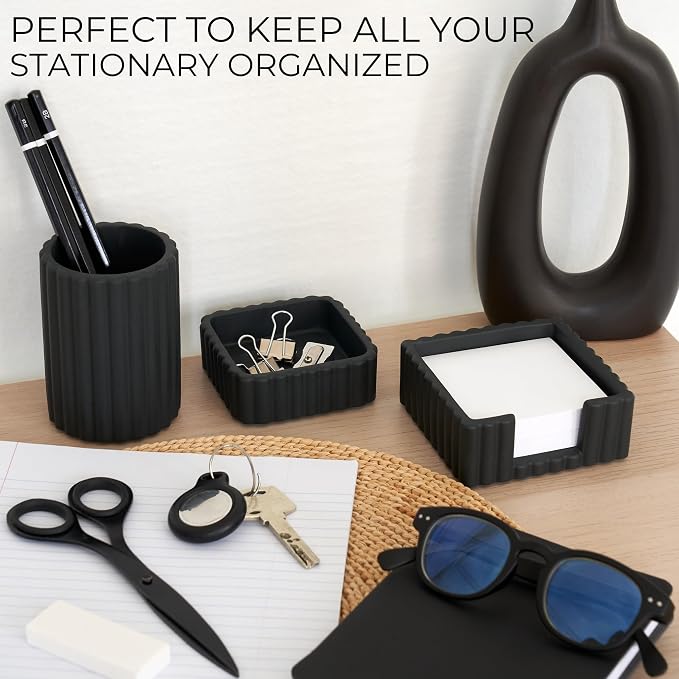 Aesthetic Desk Organizer Set of 3 - Image 3