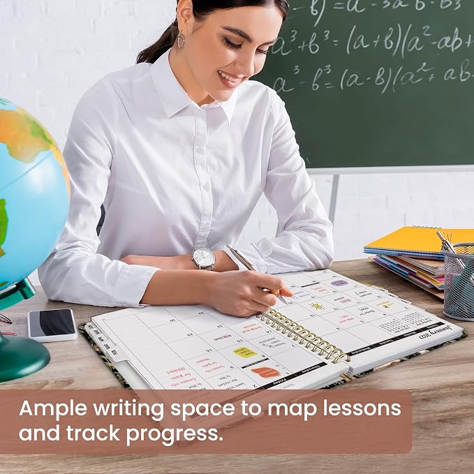 Academic Planner 2026-2027, Weekly and Monthly Calendar Book, July 2026 – June - Image 7
