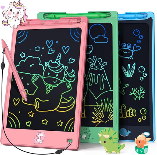 FLUESTON LCD Writing Tablet for Kids, 8.8 Inch Drawing Tablet for Boys Girls 3 by FLUESTON
