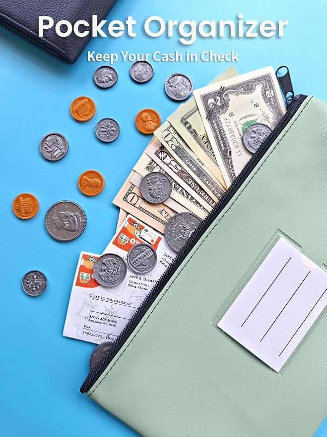 2-Pack Bank Deposit Money Bags - Image 4