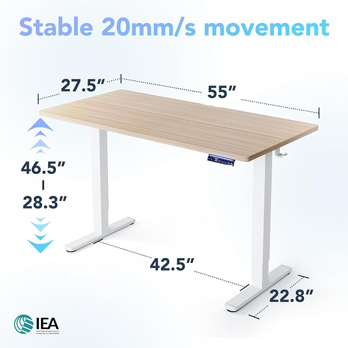 HUANUO AI-Powered Electric Standing Desk - Image 2
