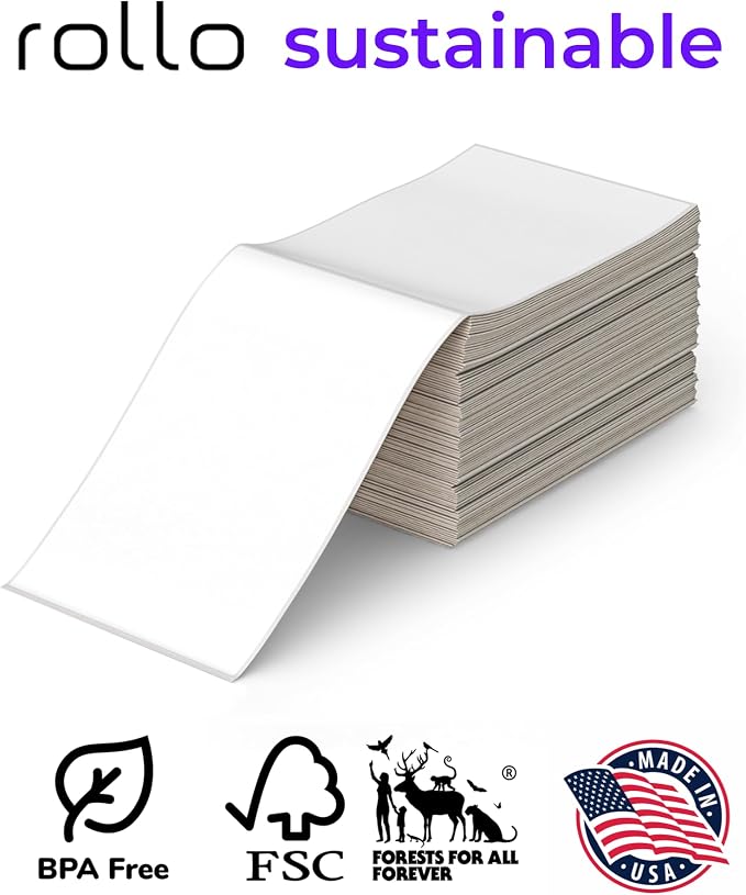 Rollo Direct Thermal Shipping Labels - Image 3