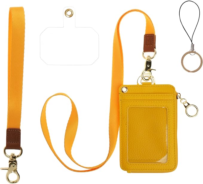 Mondo Designs 2-in-1 ID Badge Holder & Lanyard Wallet by MondoDesigns
