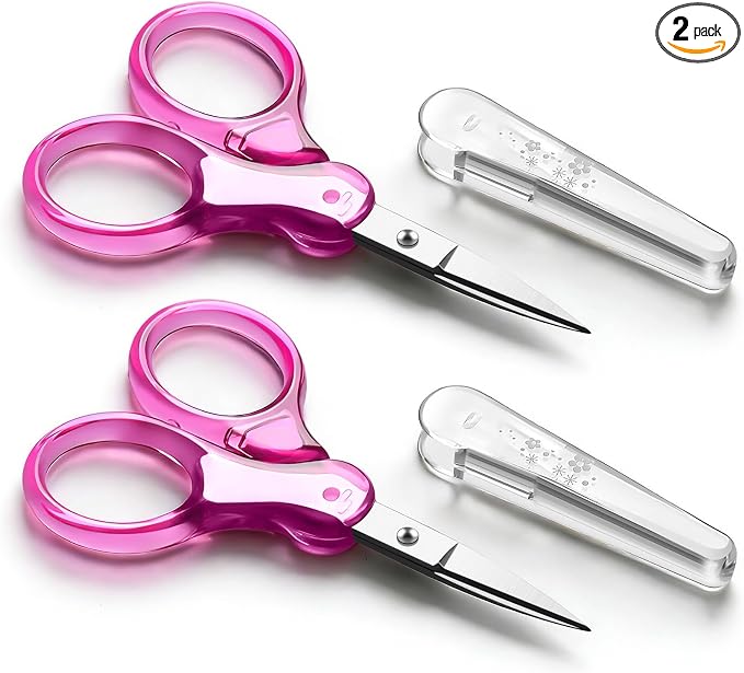 Zicolu 3.5" Small Craft Scissors all Purpose, Straight Fine Tips by Zicolu