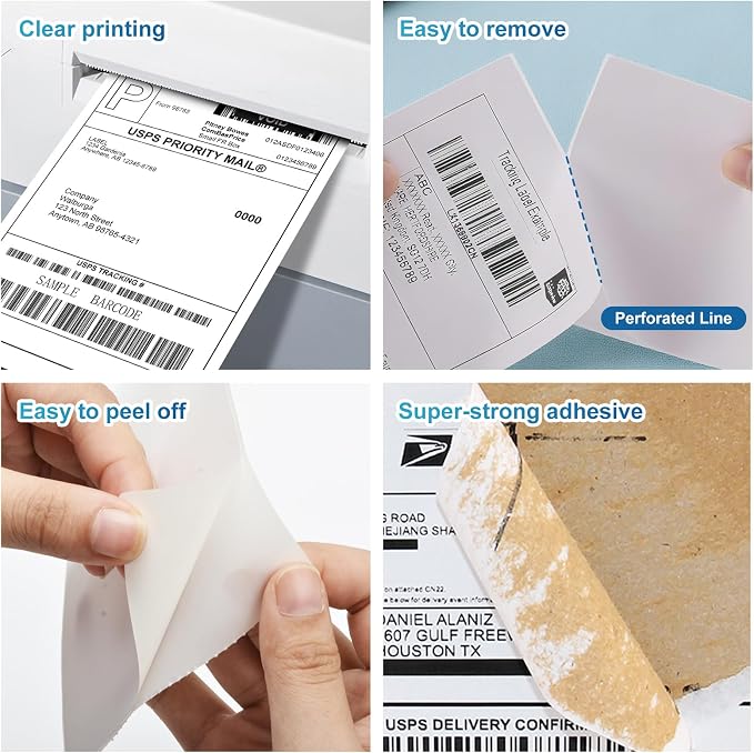 9527 Product 4 x 6 Thermal Labels - Image 4