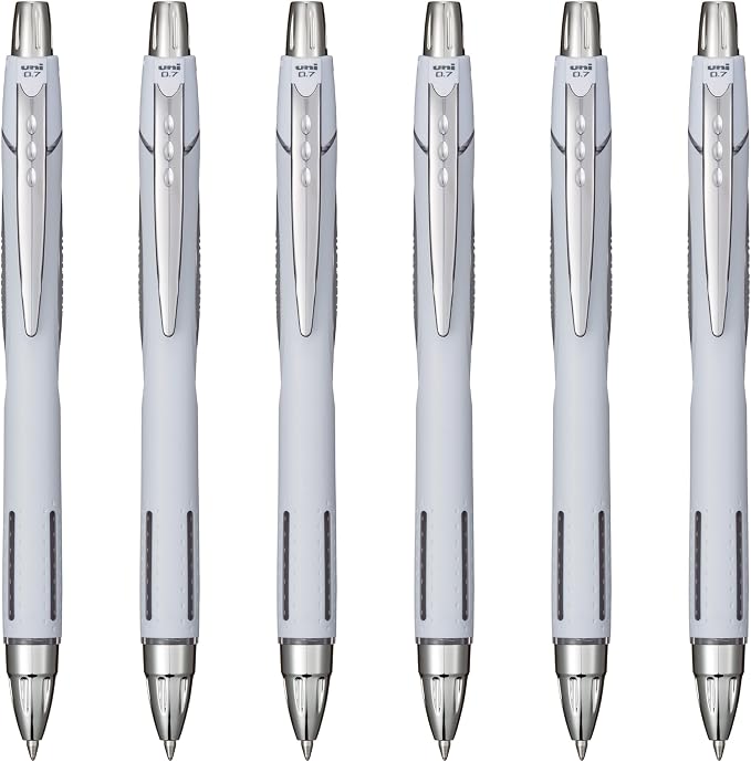 Uni-Ball Jetstream RT Ballpoint Pen, Fine Point, Sea Barrel, 6 Pens by uni-ball