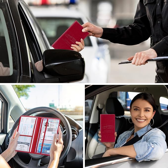 Car Registration and Insurance Card Holder - Image 2