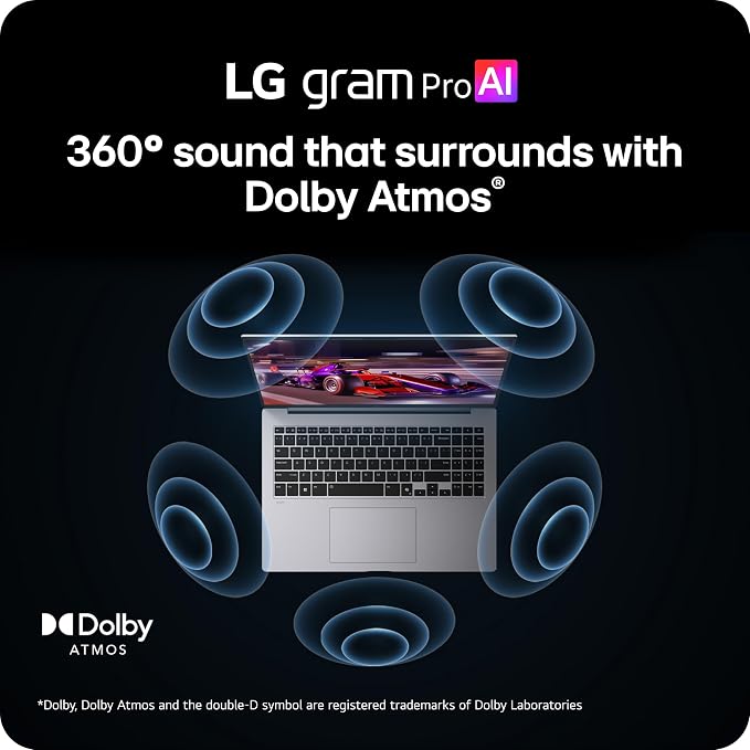 LG gram Pro 16-inch Thin and Lightweight Dual AI Laptop Computer, Windows 11 - Image 18
