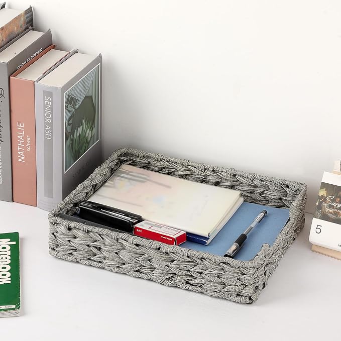 BTSKY Plastic A4 Paper Tray Organizer - Image 2