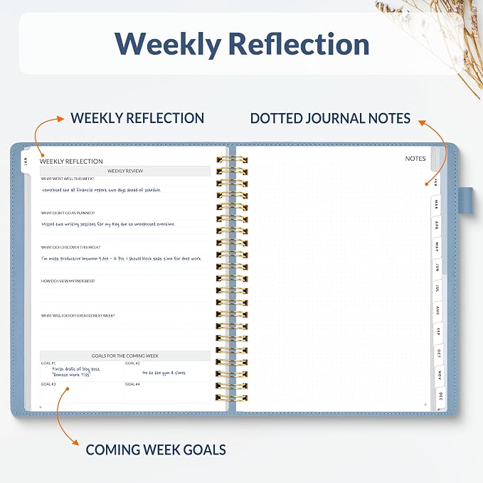 SUNEE 2026 Planner 8.5" x 11" – Dated Productivity Planner - Image 3