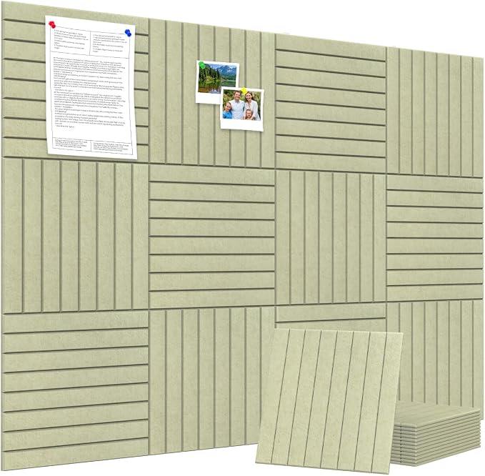Large Cork Board Alternative 48” X 36” Felt Bulletin Board Tiles, by Hrrtyueg