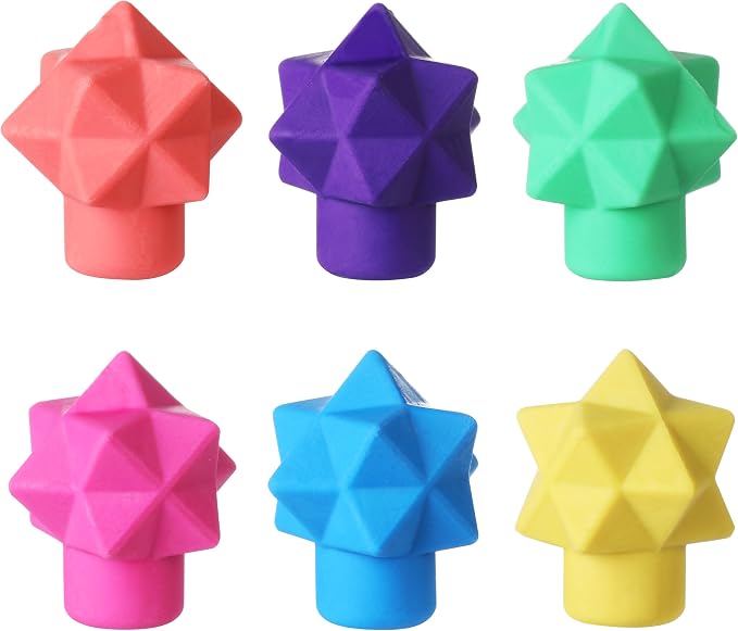 Mr. Pen- Pencil Top Erasers, 48 Pack, Vibrant Colors, Latex-Free | No-Smudge - Image 5