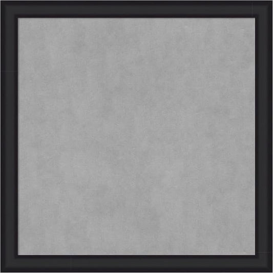 Amanti Art Black Framed Magnetic Board 27x27 Medium Vision Board by AmantiArt