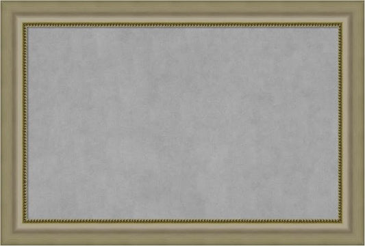 Amanti Art Silver Framed Magnetic Board 25x37 Large Vision Board by AmantiArt