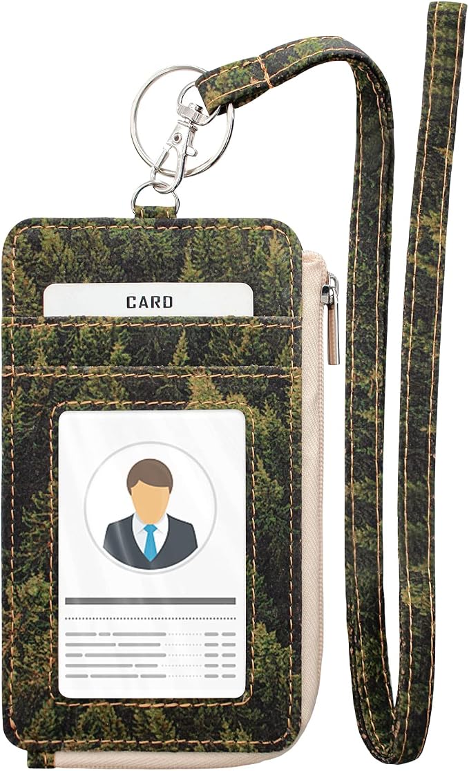 Badge Holder with Zipper by boshiho