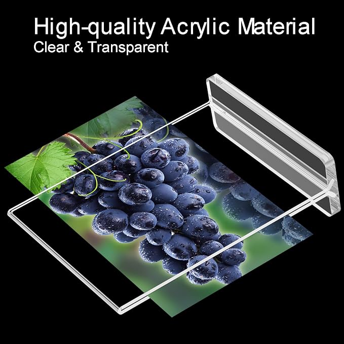 BlueValley Acrylic Sign Holder 8.5 x 11 Vertical - Image 4