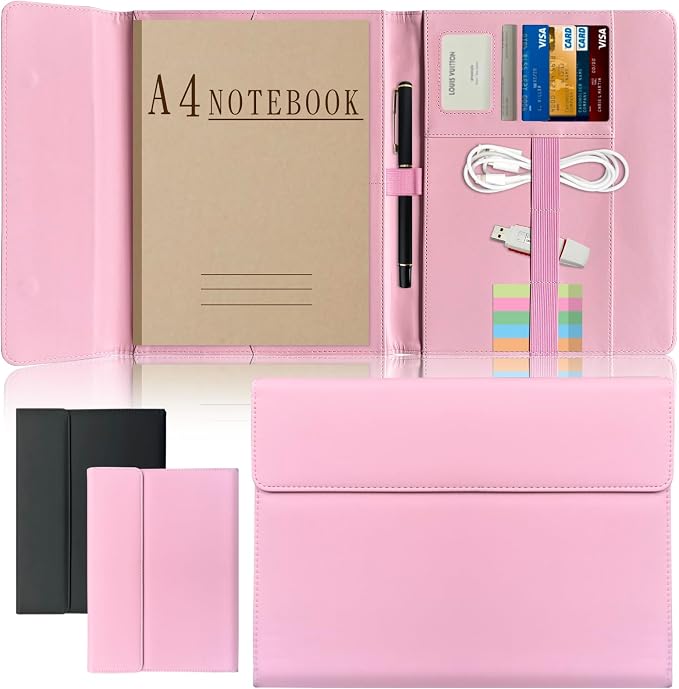 Triple Portfolio Folder Notebook Cover by Hehyxade