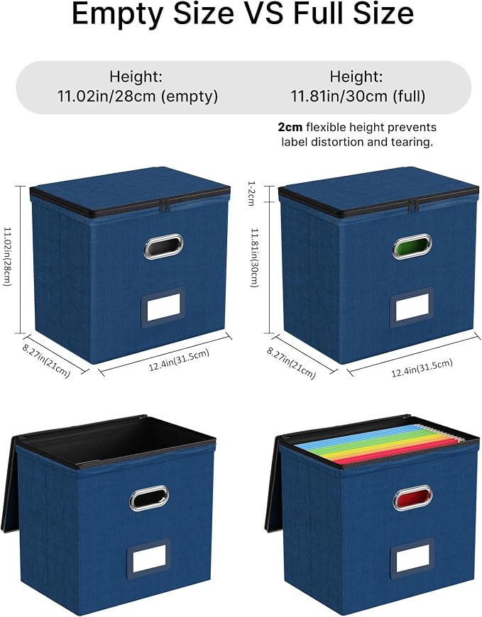 Oterri File Organizer Boxes - Image 3
